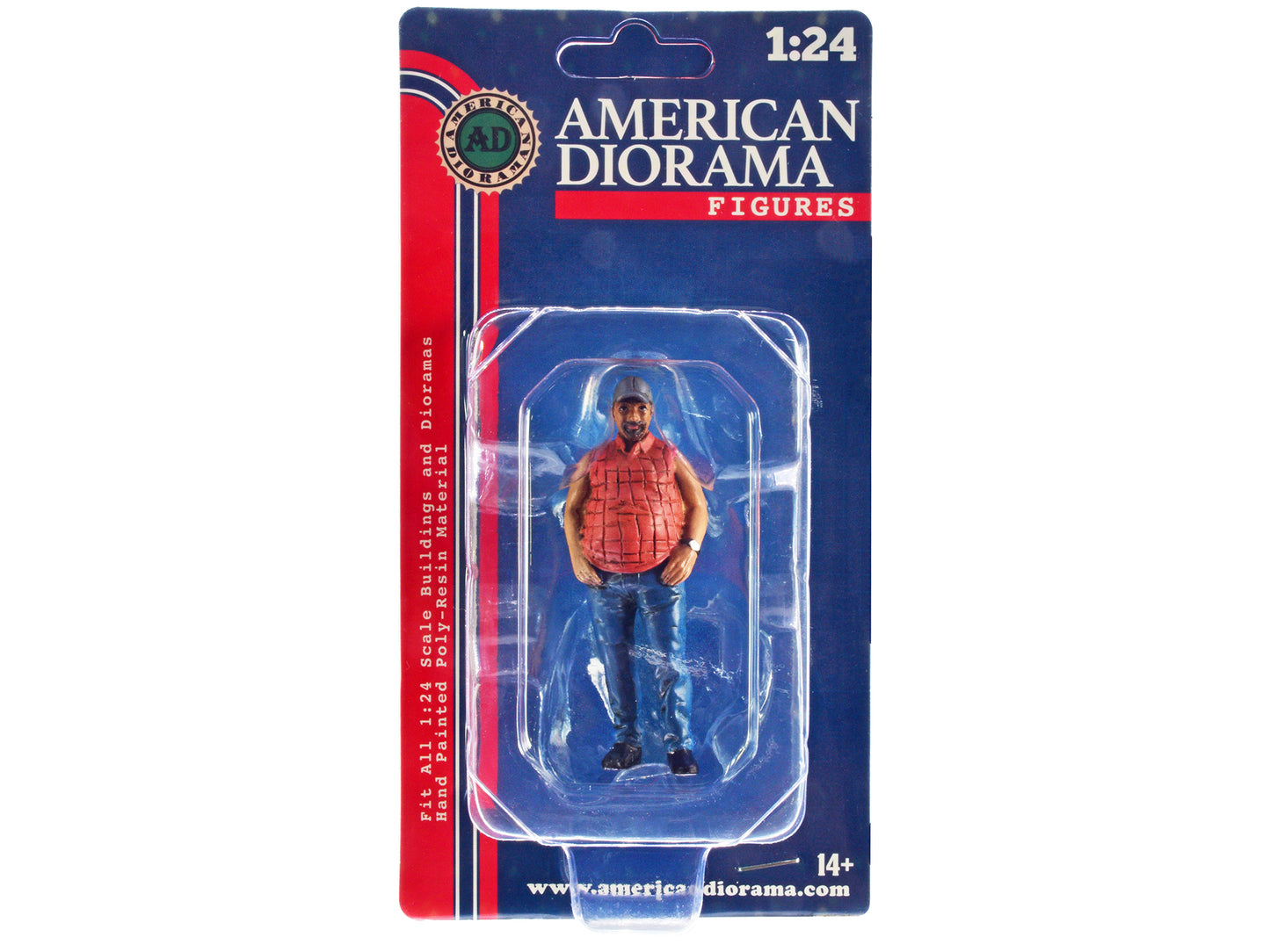 "Campers" Figure 1 for 1/24 Scale Models by American Diorama