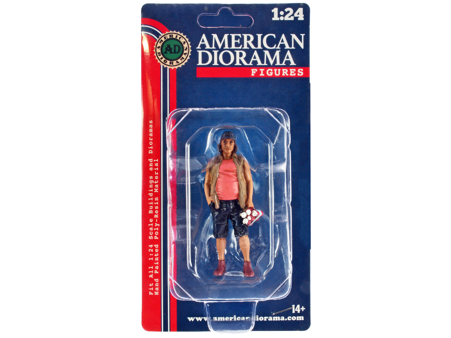 "Campers" Figure 2 for 1/24 Scale Models by American Diorama