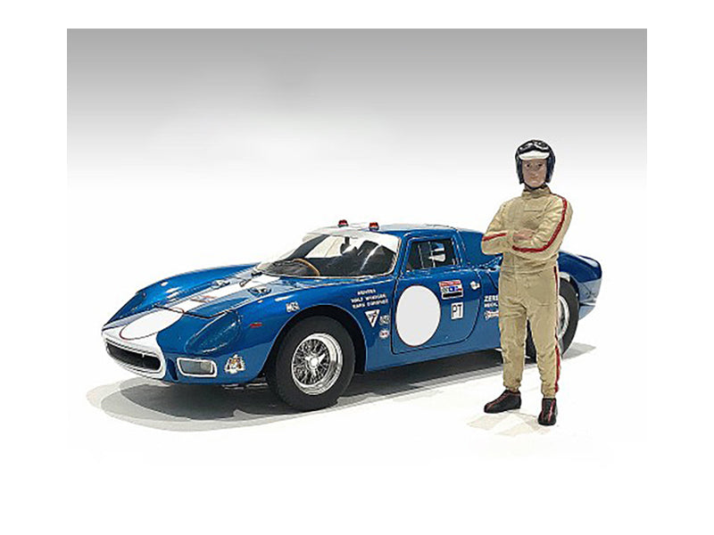 "Racing Legends" 60's Set of 2 Diecast Figures for 1/43 Scale Models by American Diorama