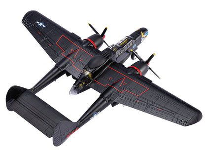 Northrop P-61B Black Widow Fighter Aircraft "Midnight Madness 548th Night Fighter Squadron" United States Army Air Forces 1/72 Diecast Model by Air Force 1