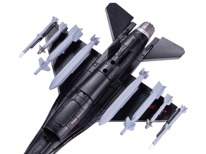 Lockheed F-16 Fighting Falcon Fighter Aircraft "Wraith 64th Aggressor Squadron Nellis AFB" (2020) United States Air Force "Collector Series" 1/100 Diecast Model by Air Force 1