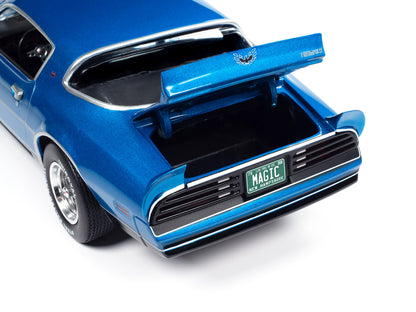 1978 Pontiac Firebird Formula Martinique Blue Metallic "American Muscle" Series 1/18 Diecast Model Car by Auto World