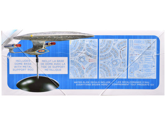 Skill 2 Model Kit U.S.S. Enterprise NCC-1701-D Space Ship "Star Trek: The Next Generation" (1987) TV Series 1/2500 Scale Model by AMT