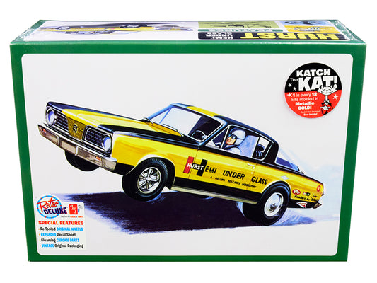 Skill 2 Model Kit 1966 Plymouth Barracuda Funny Car "Hemi Under Glass" 1/25 Scale Model by AMT