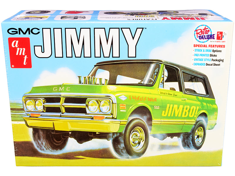 Skill 2 Model Kit 1972 GMC Jimmy Pickup Truck 2-in-1 Kit 1/25 Scale Model by AMT