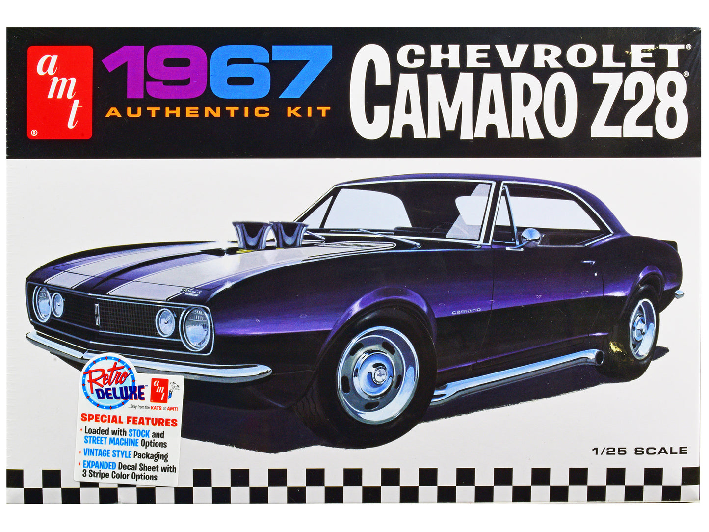 Skill 2 Model Kit 1967 Chevrolet Camaro Z/28 1/25 Scale Model by AMT