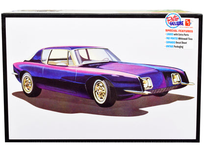 Skill 2 Model Kit 1963 Studebaker Avanti 3 in 1 Kit 1/25 Scale Model Car by AMT