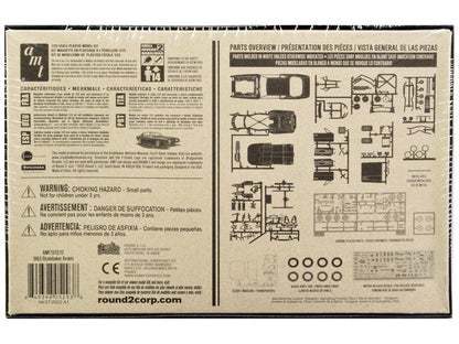 Skill 2 Model Kit 1963 Studebaker Avanti 3 in 1 Kit 1/25 Scale Model Car by AMT