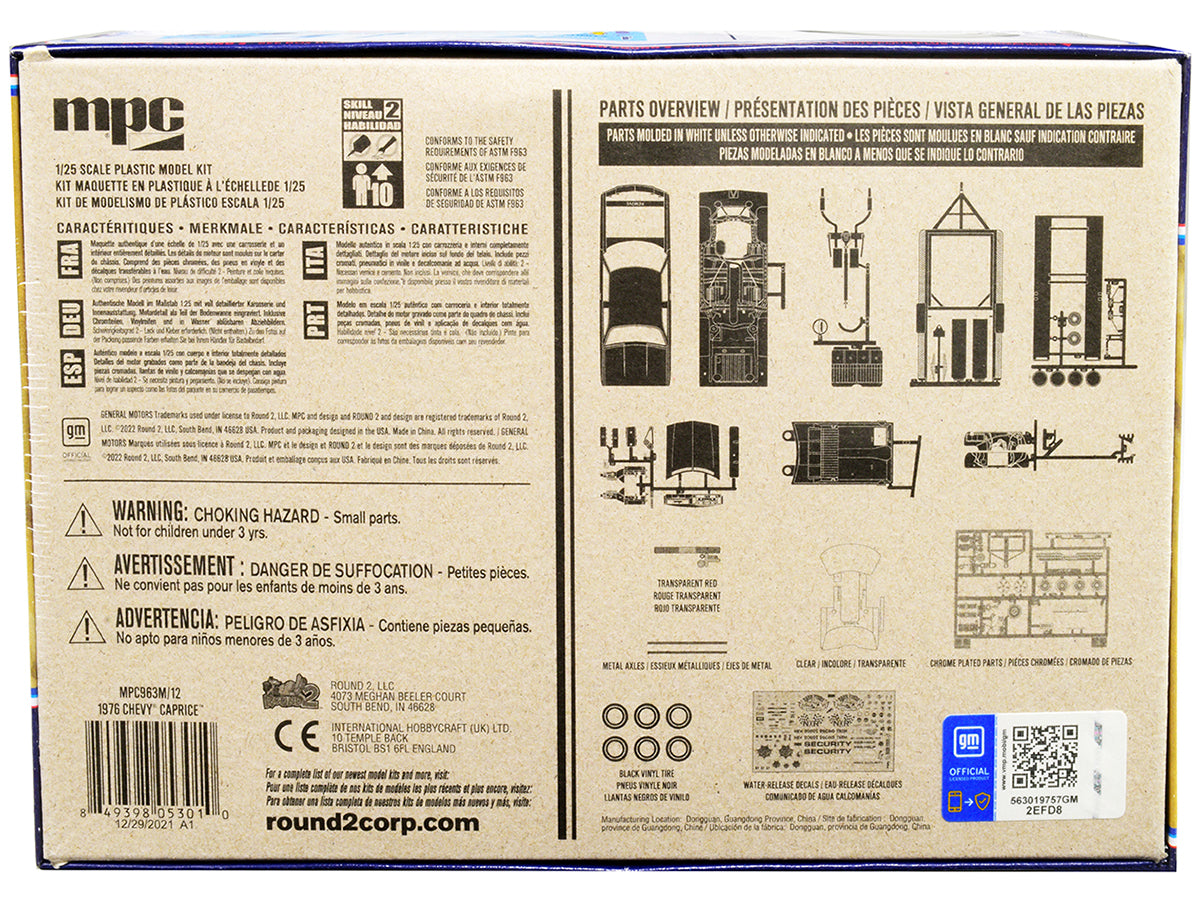 Skill 2 Model Kit 2005 Cadillac Escalade EXT 1/25 Scale Model by AMT