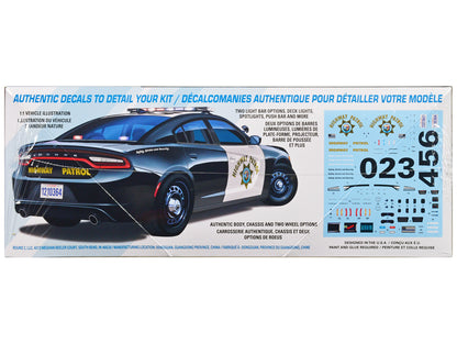 Skill 2 Model Kit 2021 Dodge Charger Pursuit Police Car 1/25 Scale Model by AMT