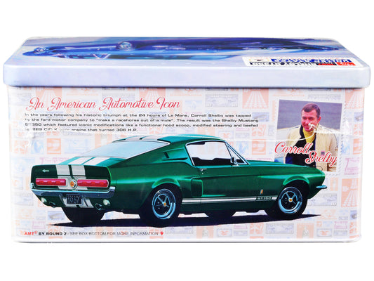 Skill 2 Model Kit 1967 Shelby Mustang GT350 USPS (United States Postal Service) "Auto Art Stamp Series" 1/25 Scale Model by AMT