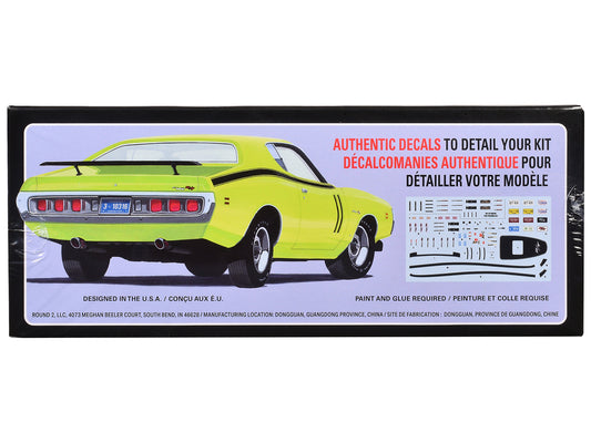 Skill 2 Model Kit 1971 Dodge Charger R/T 1/25 Scale Model by AMT