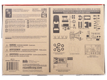 Skill 2 Model Kit Plymouth Funny Car "Mopower" 1/25 Scale Model by AMT