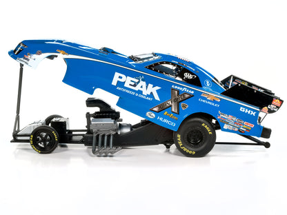 Chevrolet Camaro NHRA Funny Car John 'Brute' Force "Peak Performance" (2024) "John Force Racing" Limited Edition 1/24 Diecast Model by Auto World