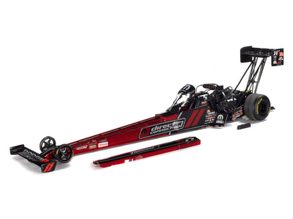 NHRA TFD (Top Fuel Dragster) Tony Stewart "Mopar Direct Connection" Red and Black "Dodge Power Brokers" 1/24 Diecast Model by Auto World