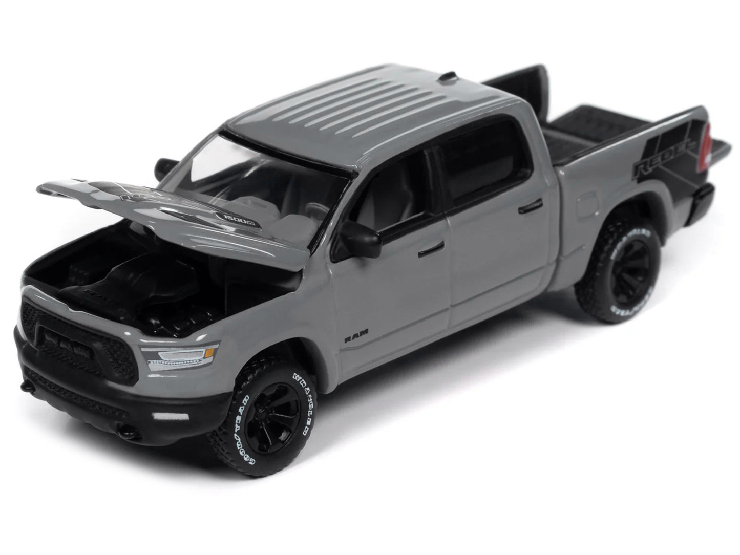 2023 Ram 1500 Rebel Havoc Edition Pickup Truck Ceramic Gray "Muscle Trucks" Series 1/64 Diecast Model Car by Auto World