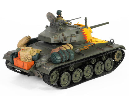 M24 Chaffee Light Tank "Tiger Face 79th Tank Btn Han River South Korea" (1950) United States Army "Armoured Fighting Vehicle" Series 1/32 Diecast Model by Forces of Valor