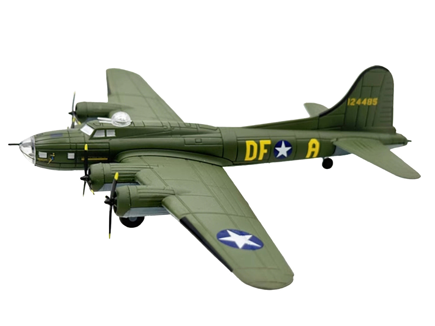 Boeing B-17F Flying Fortress Bomber Aircraft "Memphis Belle 324th B.S. 91st B.G. RAF Bassingbourn" (1942) United States Army Air Force 1/144 Diecast Model Airplane