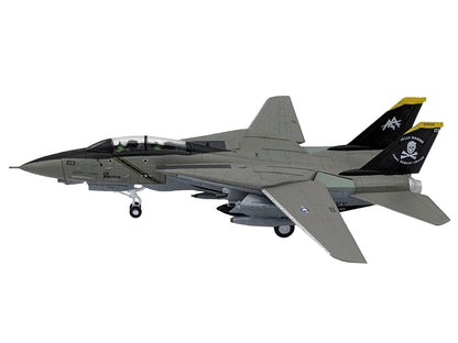 Grumman F-14B Tomcat Fighter Aircraft "VF-103 Jolly Rogers Last Tomcat Cruise USS John F. Kennedy (CV-67)" (2004) United States Navy 1/100 Diecast Model Airplane