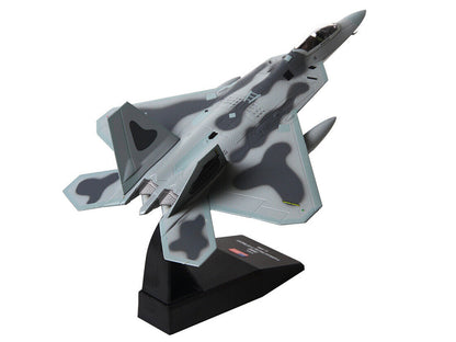 Lockheed Martin F-22A Raptor Stealth Aircraft "27th Figher Squadron 1st Operations Group Langley AFB" (2005) United States Air Force 1/100 Diecast Model Airplane