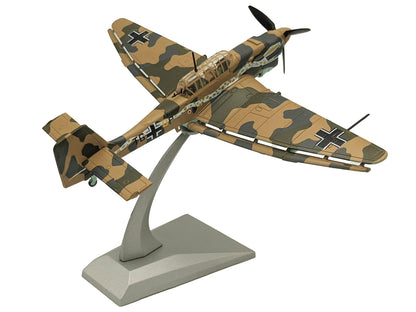 Junkers Ju 87R Trop Stuka Bomber Aircraft "Immelmann 6./StG 2 Libya" (1941) German Luftwaffe 1/72 Diecast Model Airplane