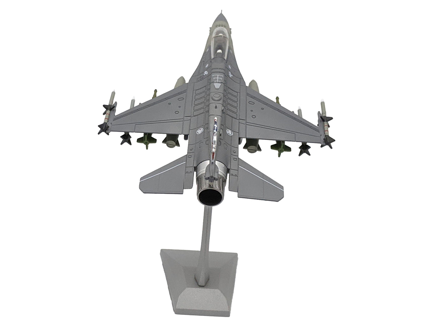 General Dynamics F-16D Fighting Falcon Fighter Aircraft "425th Fighter Squadron Best of Both Worlds Peace Carvin II 25th Anniversary Livery 56th Fighter Wing Luke AFB" (2018) United States Air Force 1/72 Diecast Model Airplane