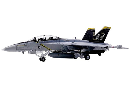 Boeing F/A-18F Super Hornet Fighter Aircraft "VFA-103 Jolly Rogers 75th Anniversary" (2018) United States Navy 1/100 Diecast Model Airplane