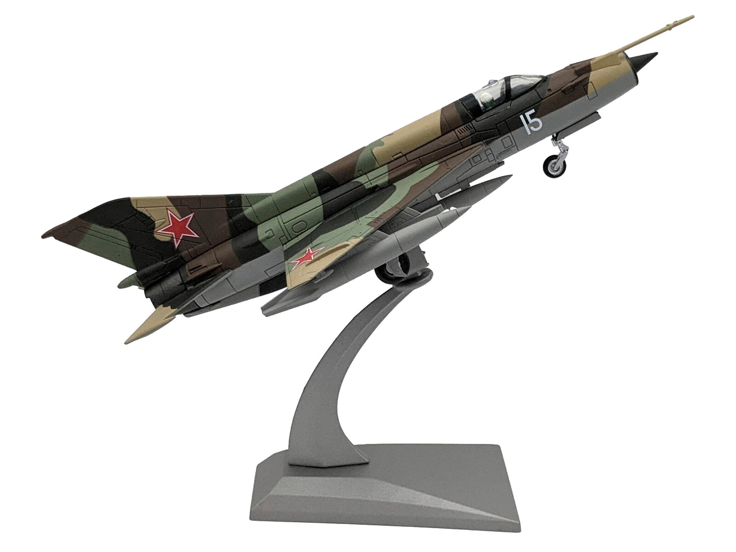 Mikoyan-Gurevich MiG-21SM Fishbed-J Fighter Aircraft "Soviet Air Force" 1/72 Diecast Model Airplane