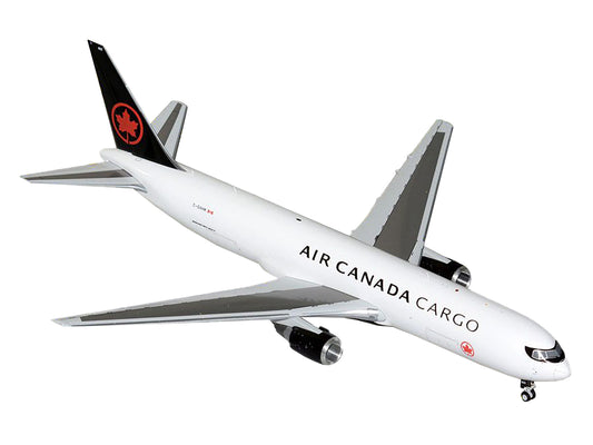 Boeing 767-300F Commercial Aircraft "Air Canada Cargo" (C-GXHM) White with Black Tail "Gemini 200" Series 1/200 Diecast Model Airplane by GeminiJets