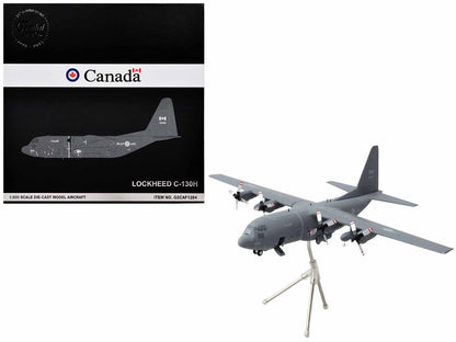 Lockheed C-130H Hercules Transport Aircraft "Royal Canadian Air Force" (130333) Gray "Gemini 200" Series 1/200 Diecast Model Airplane by GeminiJets