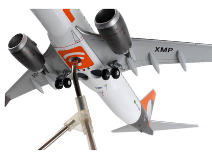 Boeing 737 MAX 8 Commercial Aircraft "Gol Linhas Aereas Inteligentes" White with Orange Tail "Gemini 200" Series 1/200 Diecast Model Airplane by GeminiJets