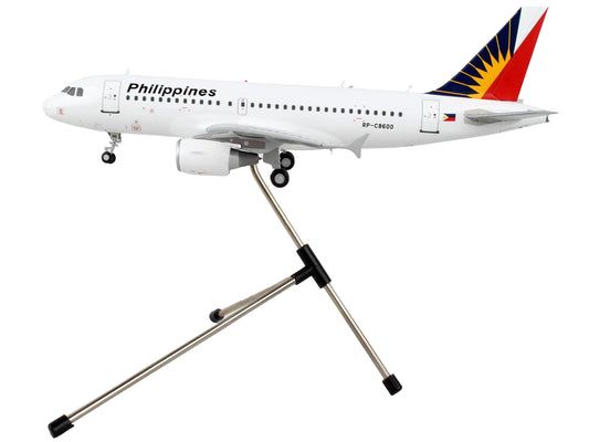 Airbus A319 Commercial Aircraft "Philippine Airlines" White with Tail Graphics "Gemini 200" Series 1/200 Diecast Model Airplane by GeminiJets