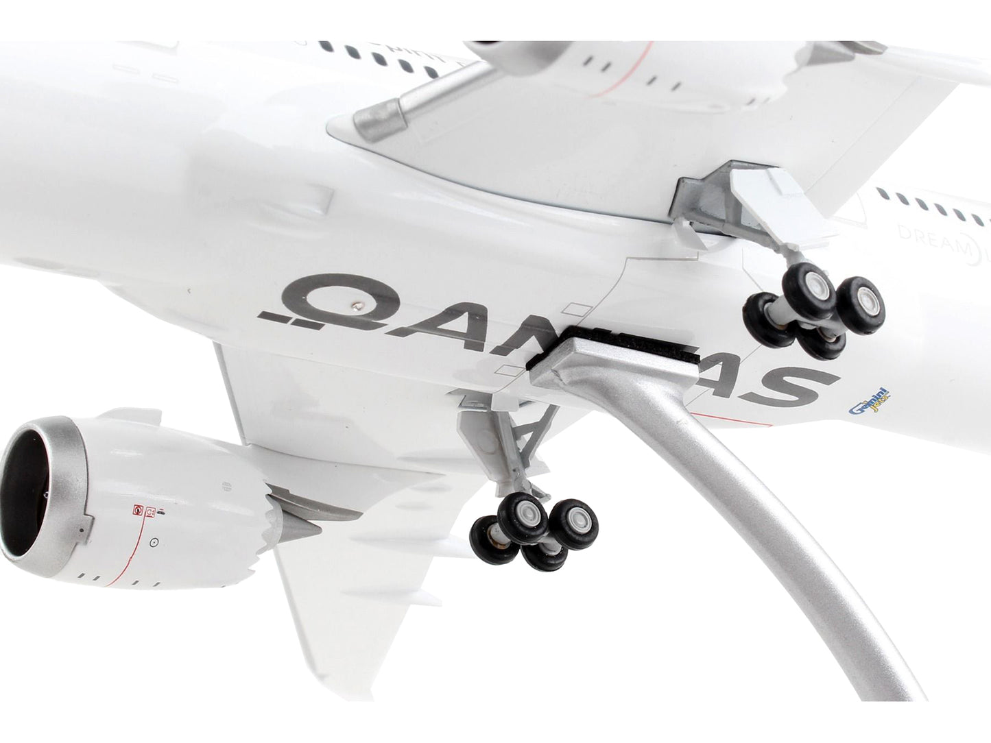 Boeing 787-9 Commercial Aircraft "Qantas Airways - Spirit of Australia" White with Red Tail "Gemini 200" Series 1/200 Diecast Model Airplane by GeminiJets