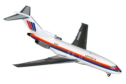 Boeing 727-100 Commercial Aircraft "United Airlines" (N7001U) White with Stripes "Gemini 200" Series 1/200 Diecast Model Airplane by GeminiJets