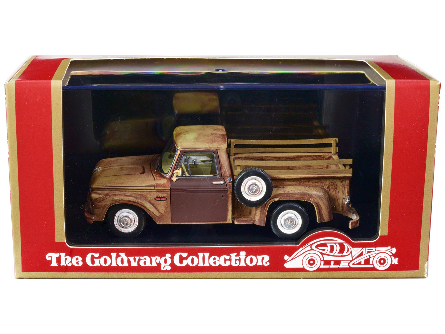 1965 Ford F-100 Stepside Pickup Truck Rusted "For Sale" Limited Edition to 220 pieces Worldwide 1/43 Model Car by Goldvarg Collection