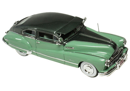 1948 Buick Roadmaster Coupe Allendale Green and Dark Green Metallic Limited Edition to 220 pieces Worldwide 1/43 Model Car by Goldvarg Collection