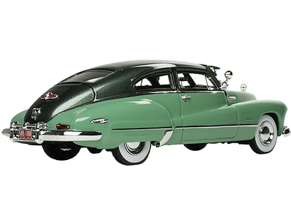 1948 Buick Roadmaster Coupe Allendale Green and Dark Green Metallic Limited Edition to 220 pieces Worldwide 1/43 Model Car by Goldvarg Collection