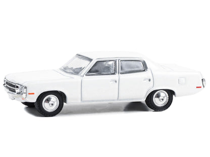 1971-78 AMC Matador Police Car White "Hot Pursuit - Hobby Exclusive" Series 1/64 Diecast Model Car by Greenlight