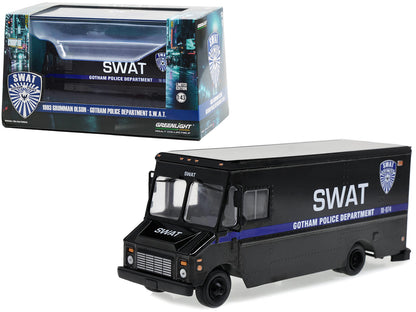 1993 Grumman Olson Van Black "Gotham Police Department S.W.A.T." 1/43 Diecast Model Car by Greenlight