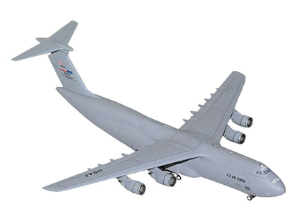 Lockheed C-5M Super Galaxy Transport Aircraft "Lackland Air Force Base" United States Air Force (85-0009) Gray "Gemini Macs" Series 1/400 Diecast Model Airplane by GeminiJets