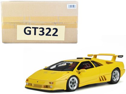 1995 Lamborghini Diablo Jota Corsa Yellow "Tamura" 1/18 Model Car by GT Spirit