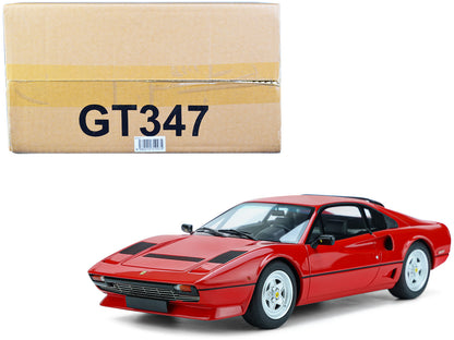 1982 Ferrari 208 GTB Turbo Rosso Corsa Red 1/18 Model Car by GT Spirit