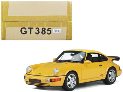 Porsche 964 RS America Yellow 1/18 Model Car by GT Spirit