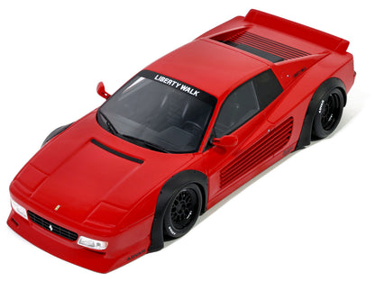 2021 LB-Works 512 TR Rosso Corsa Red "Liberty Walk" 1/18 Model Car by GT Spirit