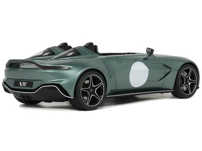 Aston Martin V12 Speedster Green Metallic 1/18 Model Car by GT Spirit