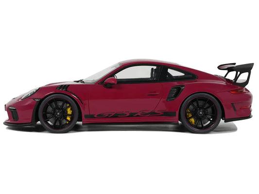 2019 Porsche 911 GT3 RS Purple 1/18 Model Car by GT Spirit