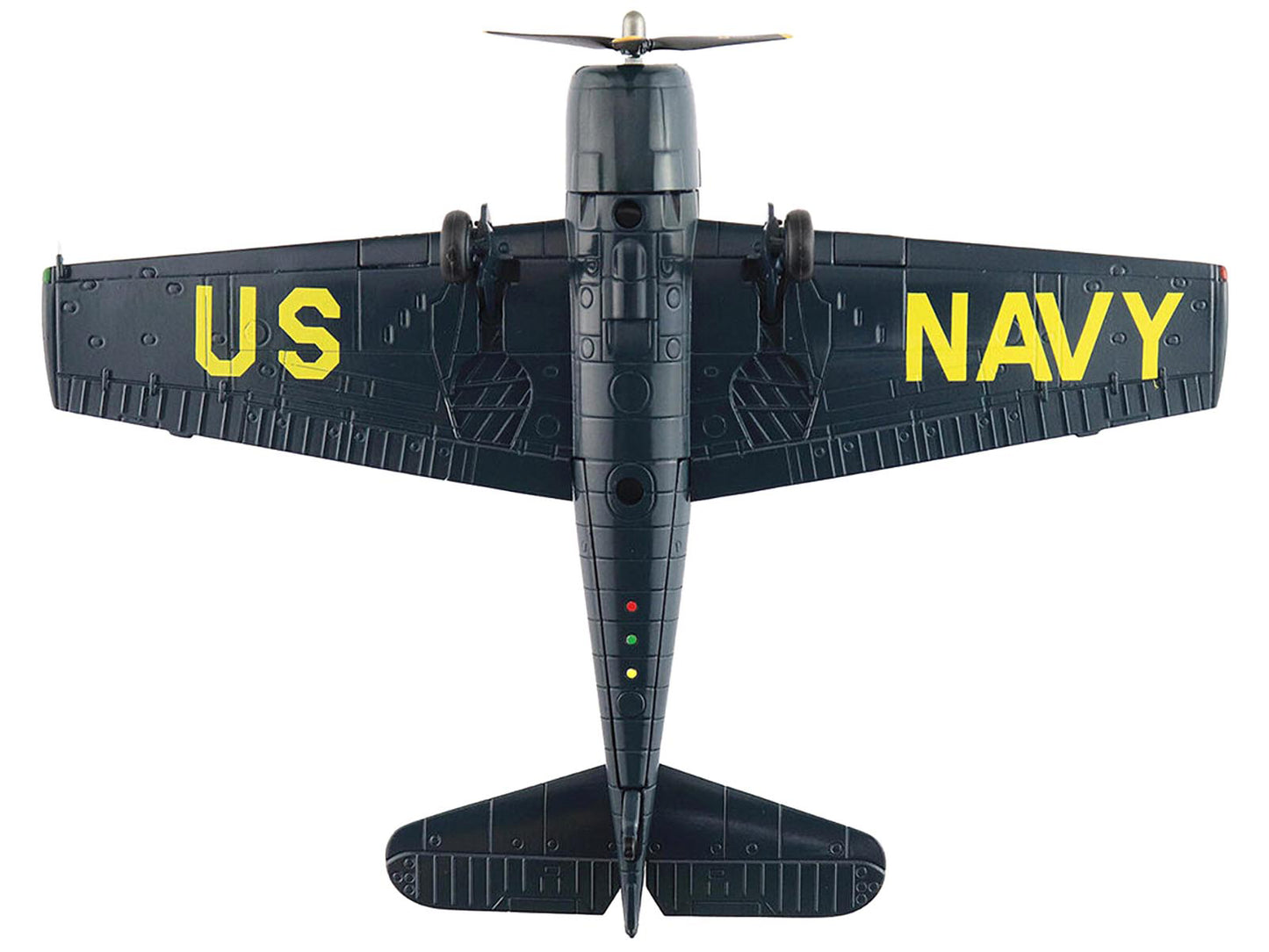 Grumman F6F-5 Hellcat Fighter Aircraft "Blue Angels #2" (1946) United States Navy "Air Power Series" 1/72 Diecast Model by Hobby Master