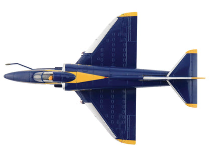 Douglas A-4F Skyhawk Aircraft "Blue Angels 1979 Season #1-6 Decals" United States Navy "Air Power Series" 1/72 Diecast Model by Hobby Master