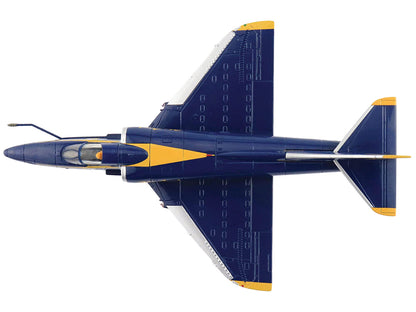 Douglas A-4F Skyhawk Aircraft "Blue Angels Tokushima Airbase Dr. Nakanishi #8" (2008) United States Navy "Air Power Series" 1/72 Diecast Model by Hobby Master