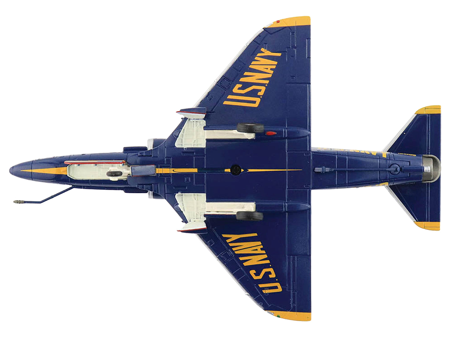 Douglas A-4F Skyhawk Aircraft "Blue Angels Tokushima Airbase Dr. Nakanishi #8" (2008) United States Navy "Air Power Series" 1/72 Diecast Model by Hobby Master